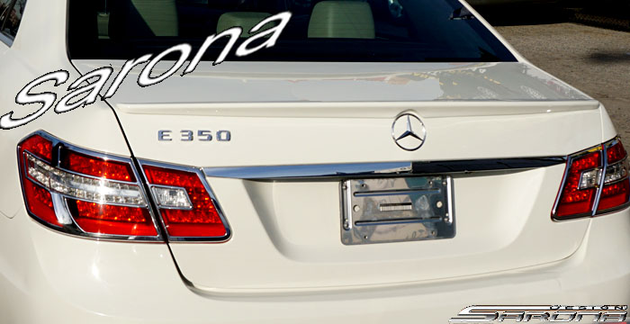 Custom Mercedes E Class  Sedan Trunk Wing (2010 - 2016) - $290.00 (Part #MB-110-TW)
